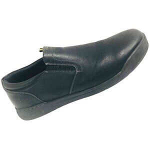 Nunn Bush Tour Work Slip-On Shoes Men 12W Black 84973 Chef Comfort $115